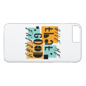 Geef me die GOEDE ENERGIE Oranje Positief Case-Mate iPhone Case (Achterkant (Horizontaal))