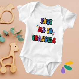 Geef me door aan oma leuk en grillig romper