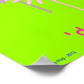 'Geef me een antwoord, doe!' (Daisy Poster small) (Hoek)