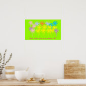 'Geef me een antwoord, doe!' (Daisy Poster small) (Keuken)