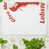 Geef me een Break Lobster Bake! Theedoek (Gevouwen)