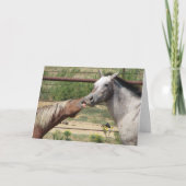 Geef me een dikke kus! feestdagen kaart (Voorkant)