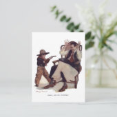 Geef me een Dime voor de films! Briefkaart (Staand voorkant)