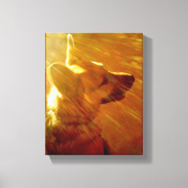 Geef me een foto van de Duitse Shepherd #2 Alt Can Canvas Afdruk