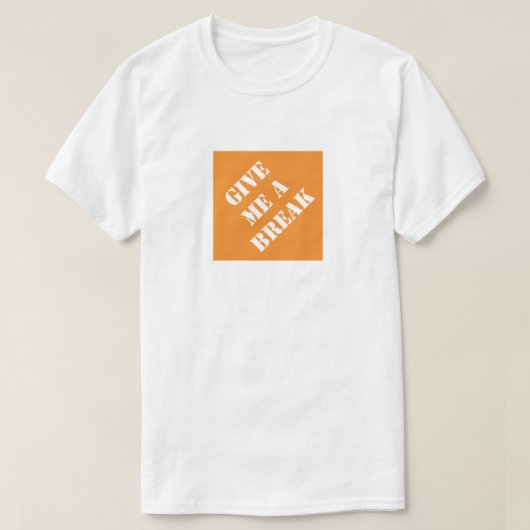 Geef me een grappige pap, Humoureuze Vaderdag T-shirt (Design voorkant)