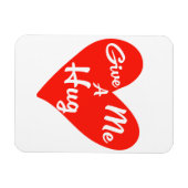 Geef me een Hug. Magneet (Horizontaal)