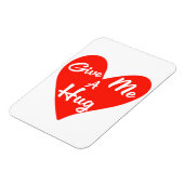 Geef me een Hug. Magneet (Linkerzijde)