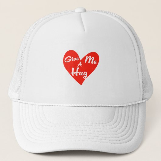 Geef me een Hug. Trucker Pet (Voorkant)