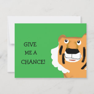 Geef me een kans briefkaart