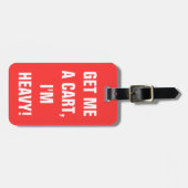 Geef me een karretje bagagelabel (Voorkant horizontaal)