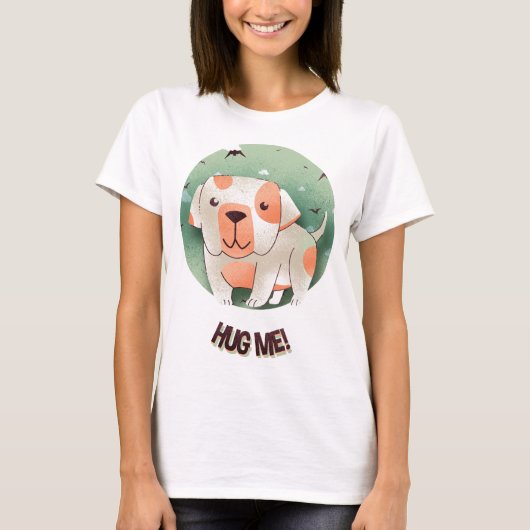Geef me een knuffel! t-shirt (Voorkant)