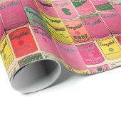 Geef me een label voor  Pop Art Wrapping Paper Cadeaupapier (Rol Hoek)