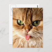 Geef me een lepel. briefkaart (Voorkant / Achterkant)