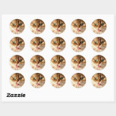 Geef me een lepel ronde sticker (Vel)