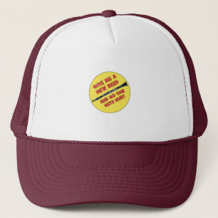 Geef me een nieuw riet en niemand wordt gekwetst trucker pet