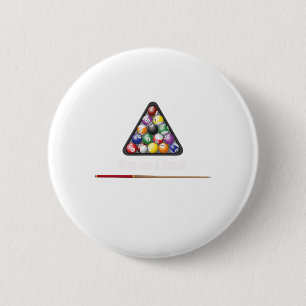 Geef me een pauze biljart zwembad snooker acht LL Ronde Button 5,7 Cm