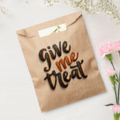 Geef me een traktatie | Halloween Snoep Favoriete  Bedankzakje (Gezegeld)