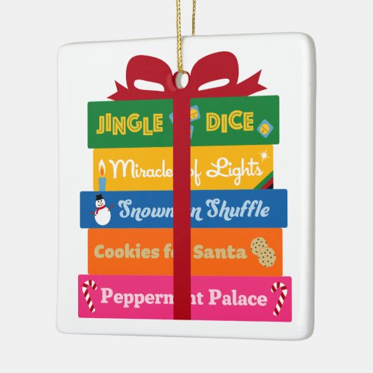 Geef me games voor de Feestdagen Ornament (Links)