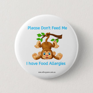 Geef me geen badge. ronde button 5,7 cm