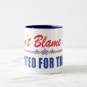 Geef me geen schuld aan mok 1 (Center)