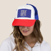 Geef me geen sigaret, grappig gag cadeau trucker pet (In situ)