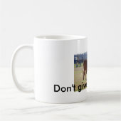 Geef me geen stier! mok (Links)