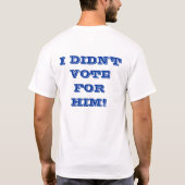Geef me geen T-shirt de schuld (Achterkant)