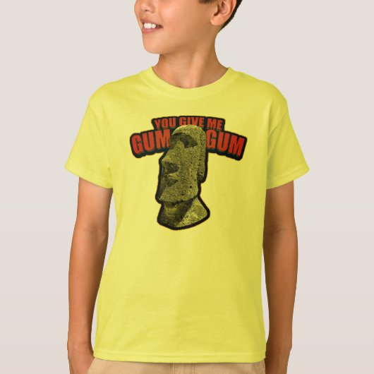 Geef me Gum Gum! T-shirt (Voorkant)