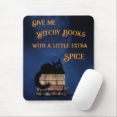 Geef me hekserige boeken met een beetje extra krui muismat (Met muis)