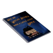 Geef me hekserige boeken met een beetje extra krui notitieboek (Rechterzijde)