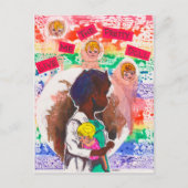 Geef me het  Briefkaart Doll (Voorkant)