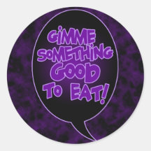 Geef me iets goeds om stickers te eten