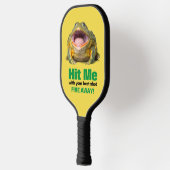Geef me je beste schitterende mond-kikker. pickleball paddle (Links)