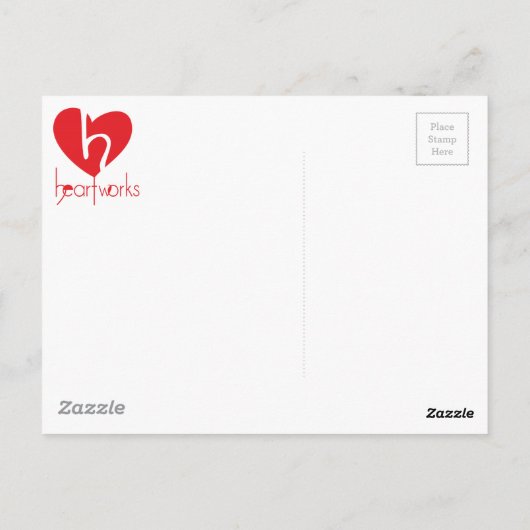 Geef me je hart briefkaart (Achterkant)