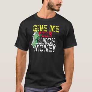 geef me je lunchgeld t-shirt