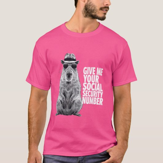Geef me je sofi-nummer t-shirt (Voorkant)