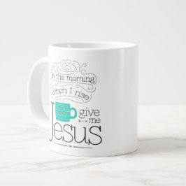 Geef me Jezus koffie mok