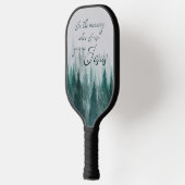 Geef me Jezus Pine Boom Pickleball Paddle (Links)