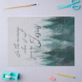 Geef me Jezus Pine Boom Tissuepapier (Craft)