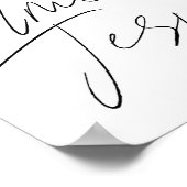 Geef me Jezus Script Poster (Hoek)