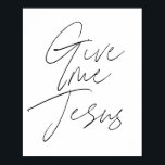 Geef me Jezus Script Poster<br><div class="desc">Geef me Jezus Script</div>
