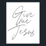 Geef me Jezus Script Poster<br><div class="desc">Geef me Jezus Script</div>