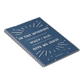 Geef me Jezus Typografisch Gepersonaliseerd Devoti Notitieboek (Rechterzijde)