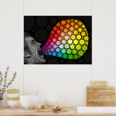 Geef me kleuren poster (Keuken)