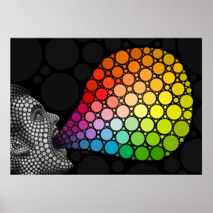 Geef me kleuren poster