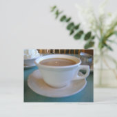 Geef me koffie briefkaart (Staand voorkant)