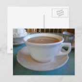Geef me koffie briefkaart (Voorkant / Achterkant)