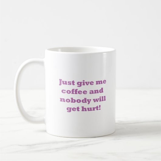 Geef me koffie... Monster Koffiemok (Links)