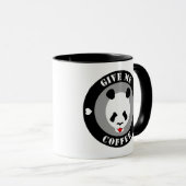 Geef me koffie Panda Mok (Voorkant rechts)