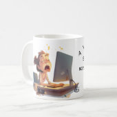 Geef me koffie! Voor haar Koffiemok (Voorkant links)